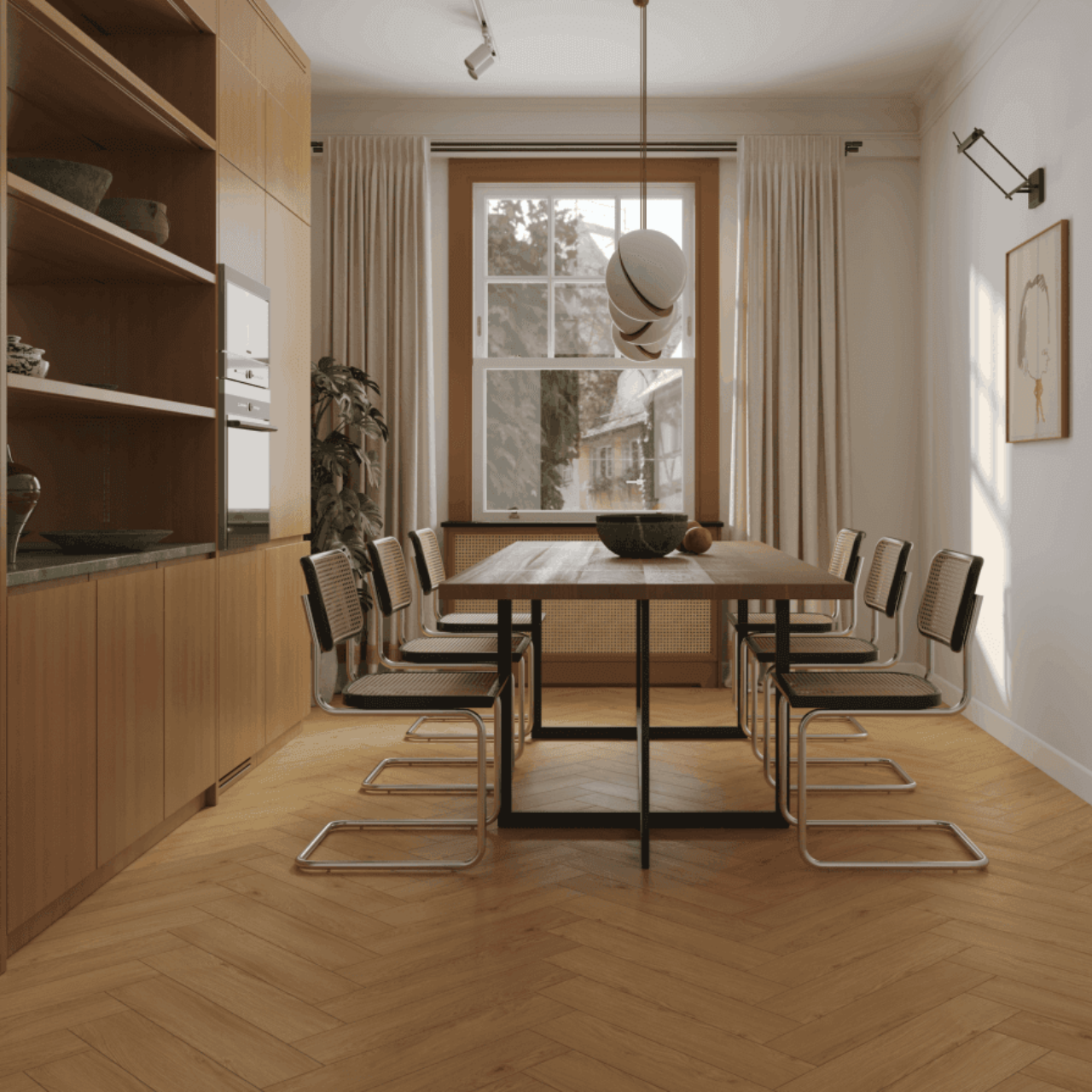 Кварцвинил Norland Parquet LVT 1067-8 Simple Seal