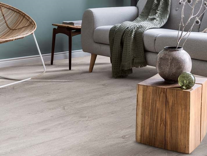 Пробковое покрытие CorkStyle Wood XL Click Oak Steel