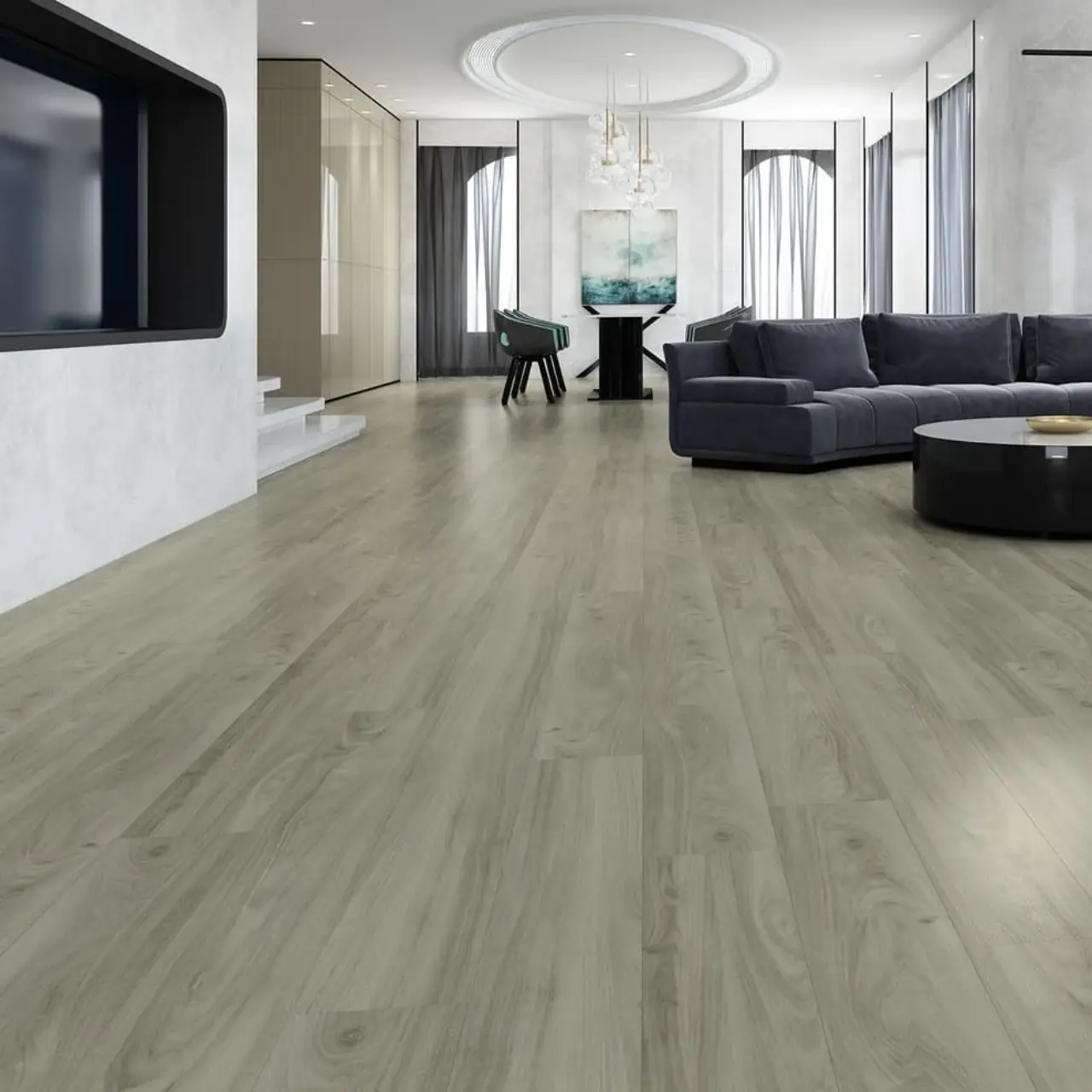 Кварцвинил Onefloor Wood Click 8003