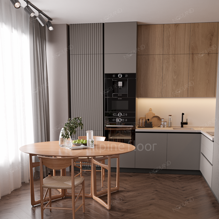 Кварцвинил Norland Северный уют LVT (Lagom Parquet LVT) 1034-09 Sterk