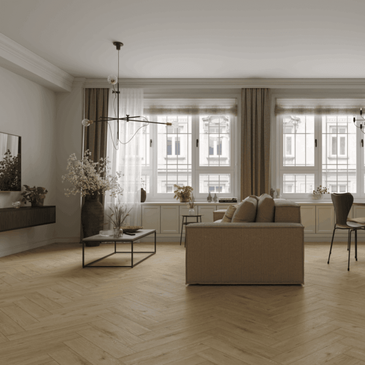 Кварцвинил Norland Parquet LVT 1067-6 Clear Room
