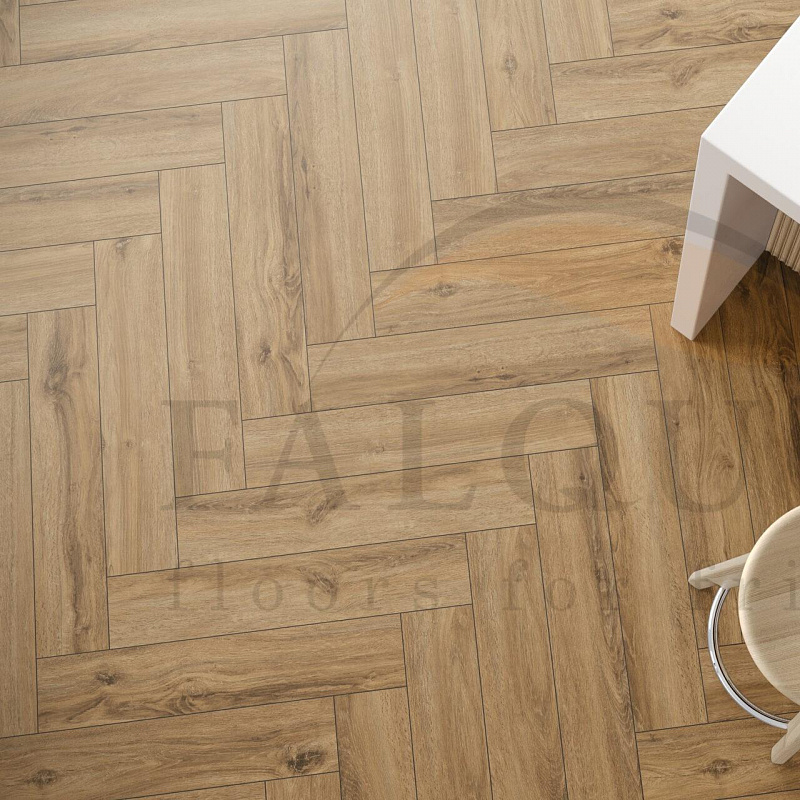Кварцвинил The Floor Herringbone P1006 Jackson Oak HB