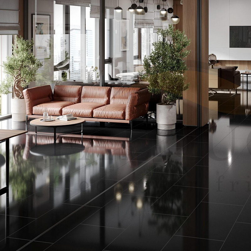 Кварцвинил The Floor Stone U190 Black