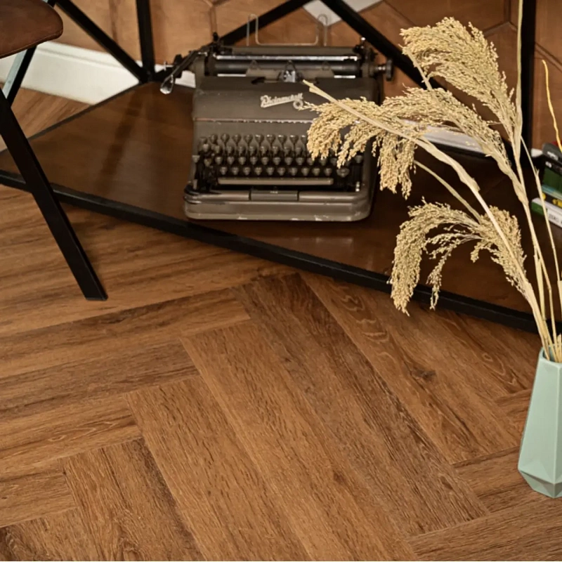 Кварцвинил Vinilam Parquet Herringbone Glue GD11210 Паркет Де Вилль клеевой