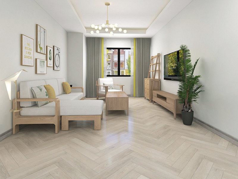 Кварцвинил Hoi Flooring Shanghai 3033008SH Фарфор