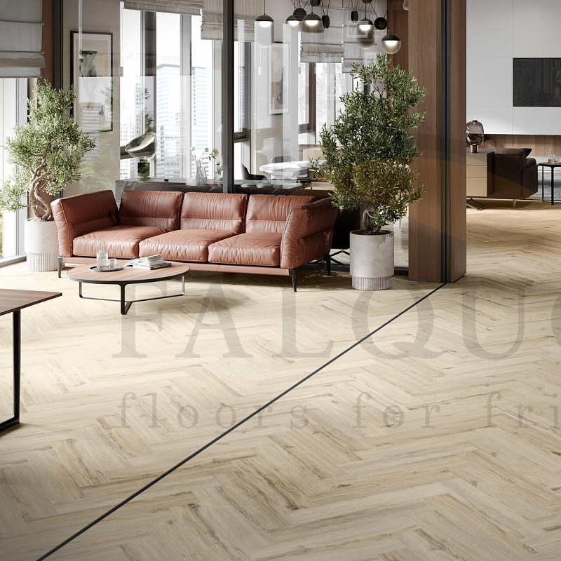 Кварцвинил The Floor Herringbone P1001 Dillon Oak HB