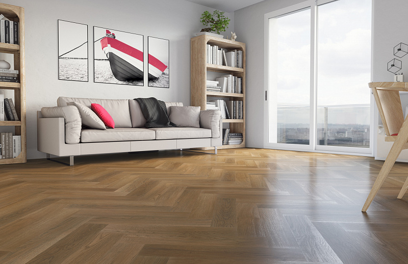 Кварцвинил Fargo Parquet 33-63W948 Дуб Монако градиент