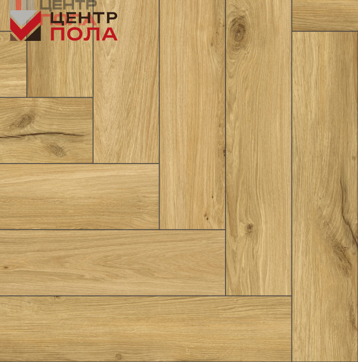 Кварцвинил The Floor Herringbone P7001 Honey Oak HB
