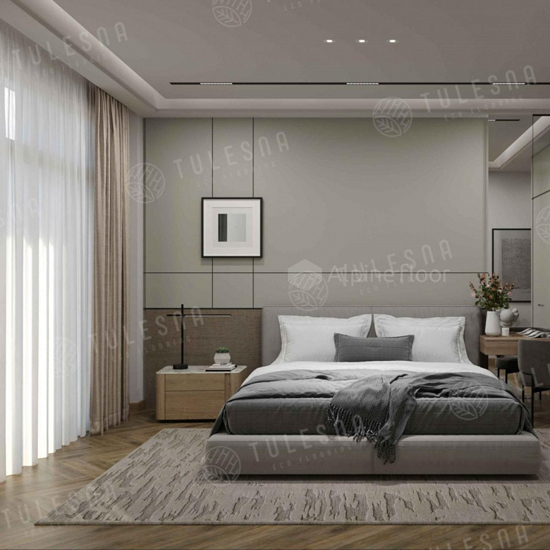 Кварцвинил Tulesna Искусство паркета LVT (Art Parquet LVT) 1005-801 Divino