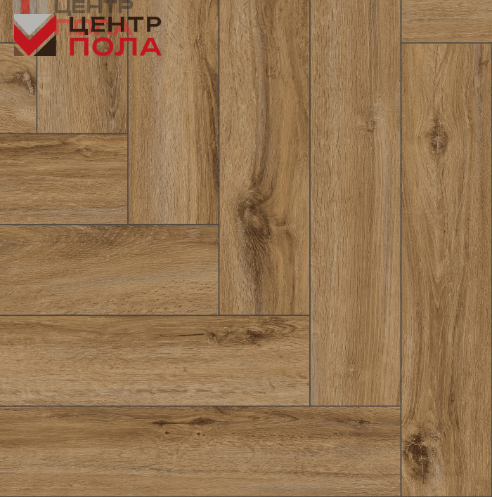 Кварцвинил The Floor Herringbone P1006 Jackson Oak HB