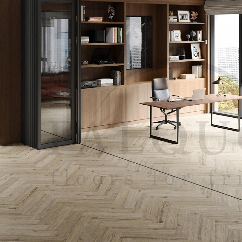Кварцвинил The Floor Herringbone P1001 Dillon Oak HB