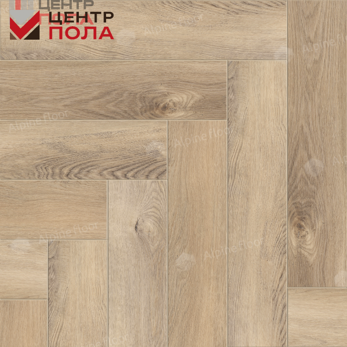 Кварцвинил Alpine Floor Parquet Premium Eco 19-17 Дуб Природный Изысканный
