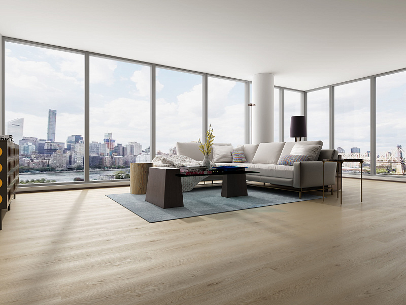 Кварцвинил Hoi Flooring Pekin 6038PK Шёлк