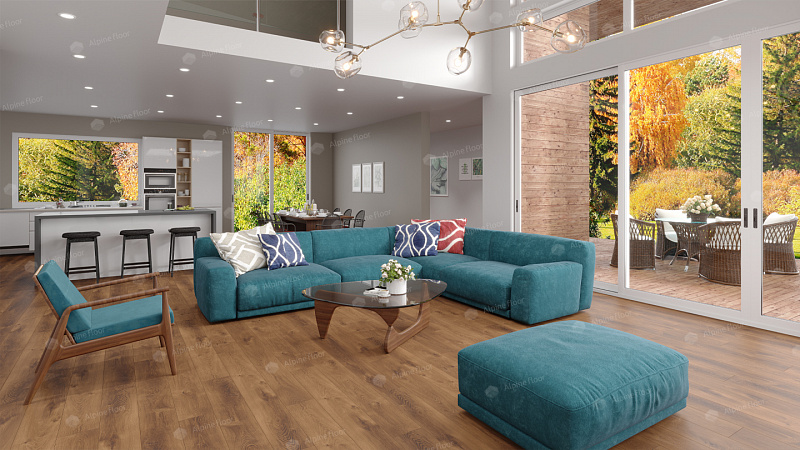 Кварцвинил Alpine Floor Premium XL Eco 7-7 Дуб Насыщенный
