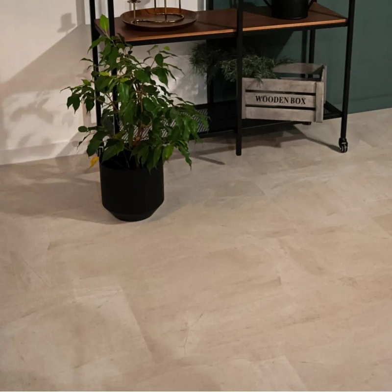 Кварцвинил Vinilam Ceramo Stone Glue 71615 Бетон Белый