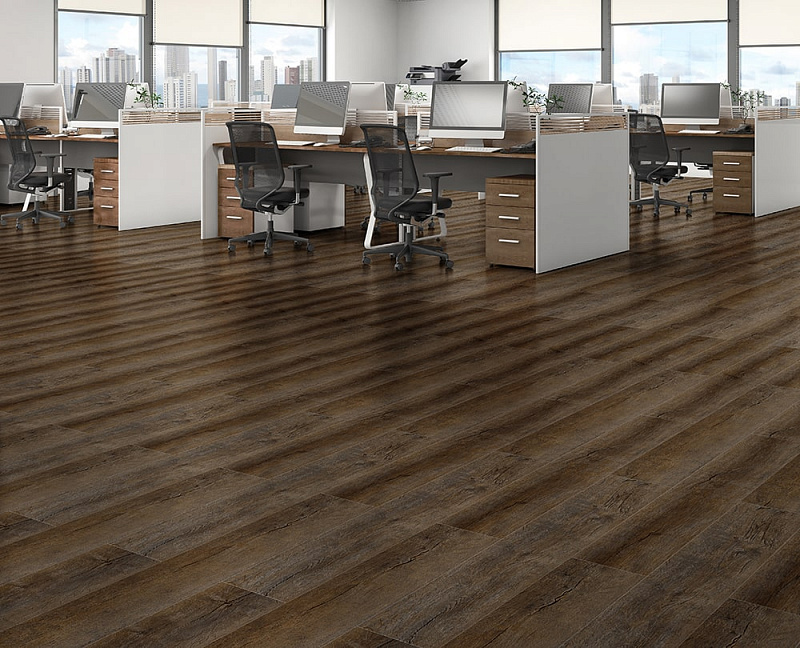 Кварцвинил Kronoplast Quartz Step Q 502 Дуб Тар