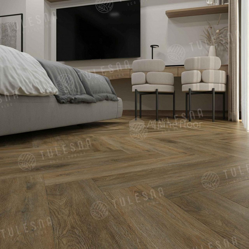 Кварцвинил Tulesna Искусство паркета LVT (Art Parquet LVT) 1005-801 Divino