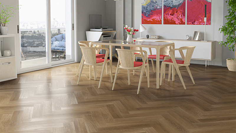 Кварцвинил Fargo Parquet 33-63W948 Дуб Монако градиент