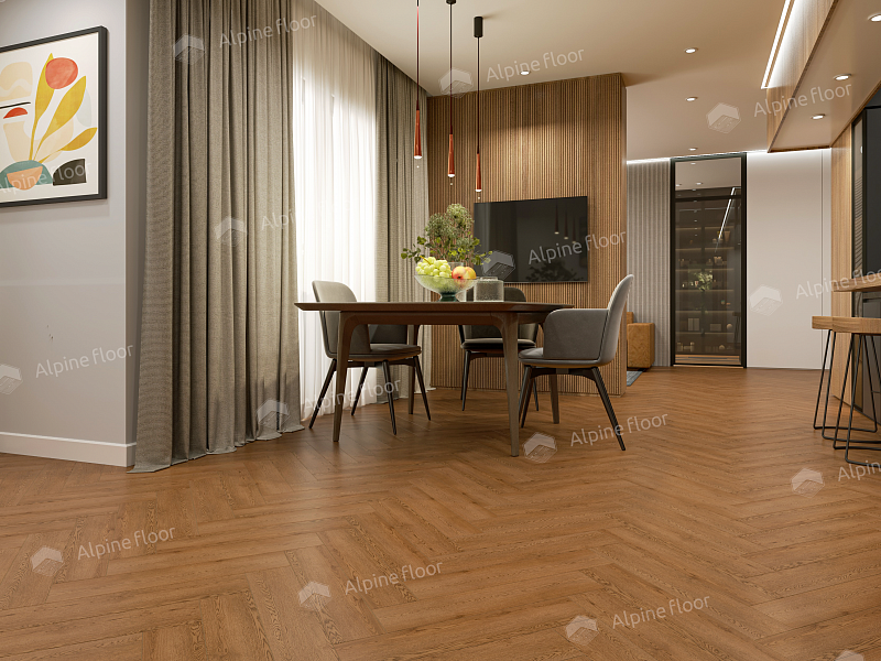 Кварцвинил Alpine Floor Parquet Light Еco 13-32 Дуб Селена