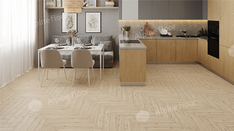 Ламинат AlpineFloor Herringbone 12 Pro LF106-01 Дуб Лион