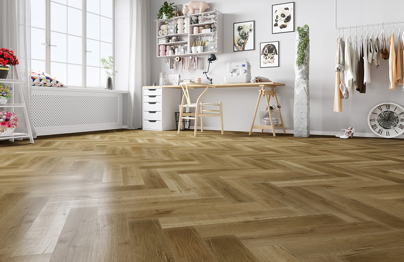 Кварцвинил Fargo Parquet 33-81996-9 Дуб Робуста градиент