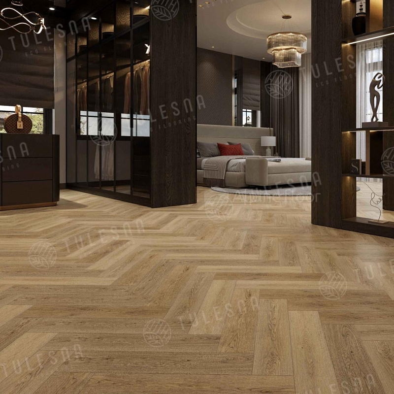 Кварцвинил Tulesna Искусство паркета LVT (Art Parquet LVT) 1005-201 Stella