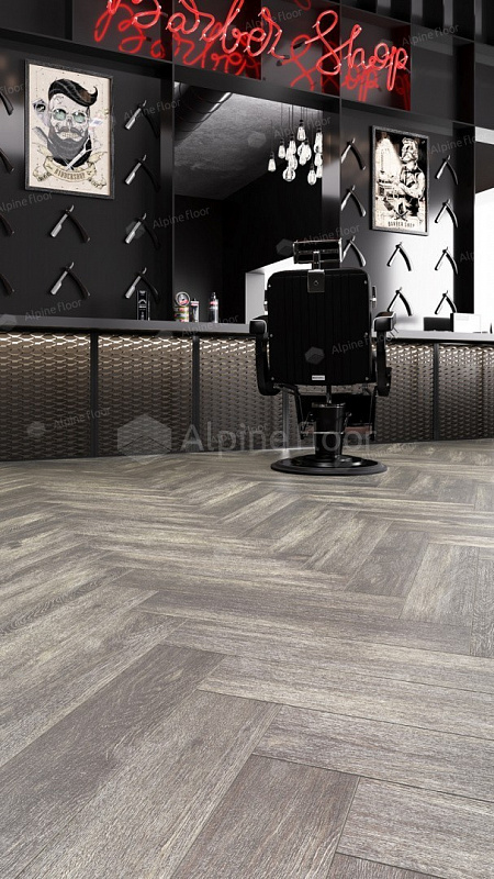 Кварцвинил Alpine Floor Parquet Light Еco 13-8 Венге Грей