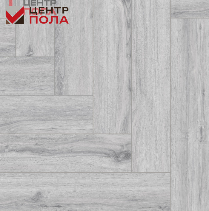 Кварцвинил The Floor Herringbone P1007 Ice Oak HB